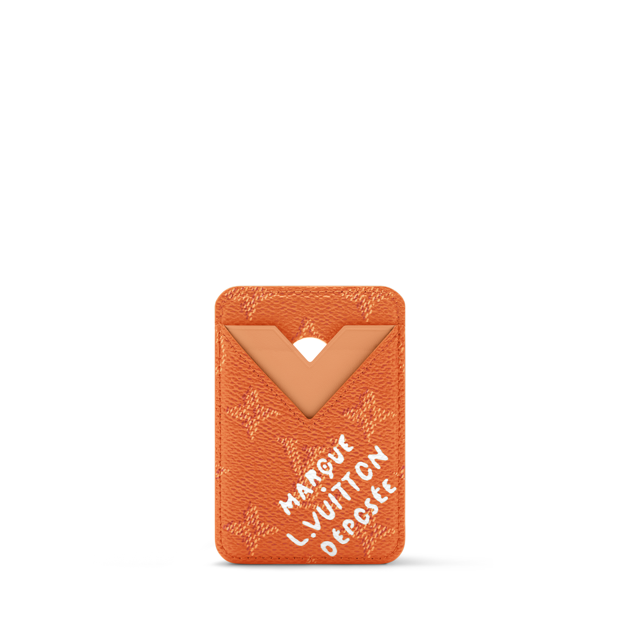 Magnetic Card Holder Monogram Macassar Canvas - High-Tech Objects